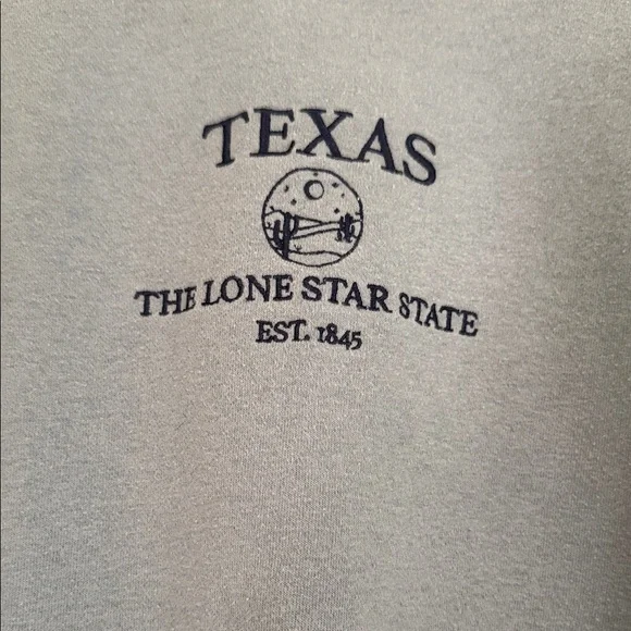 Blue Texas Crewneck Sweater - Picture 3 of 5